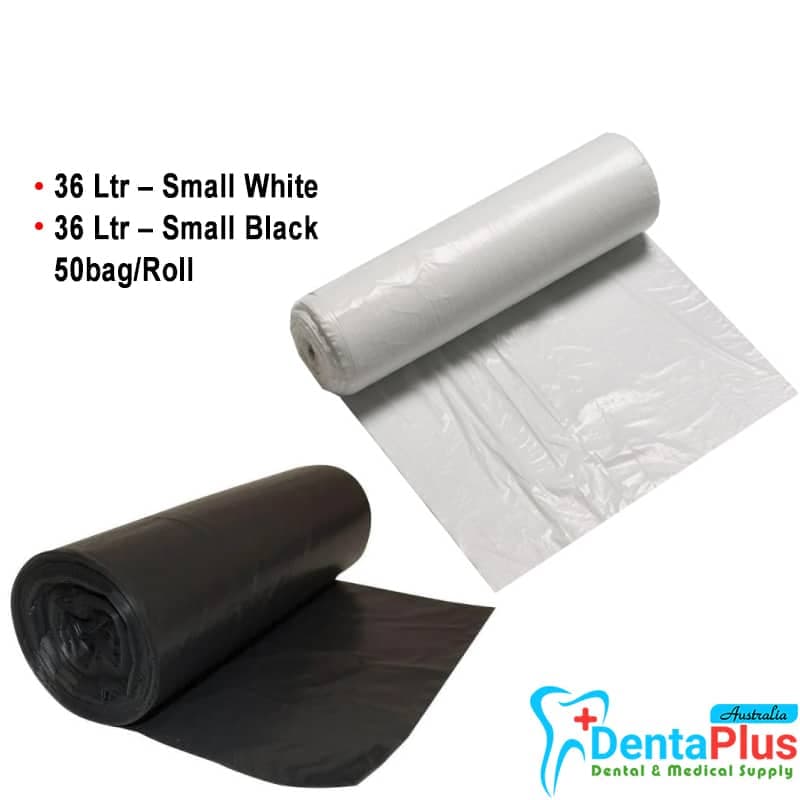 Bin Liner Small Kitchen Tidy 580mm x 660mm 36 Ltr #50bag/Roll