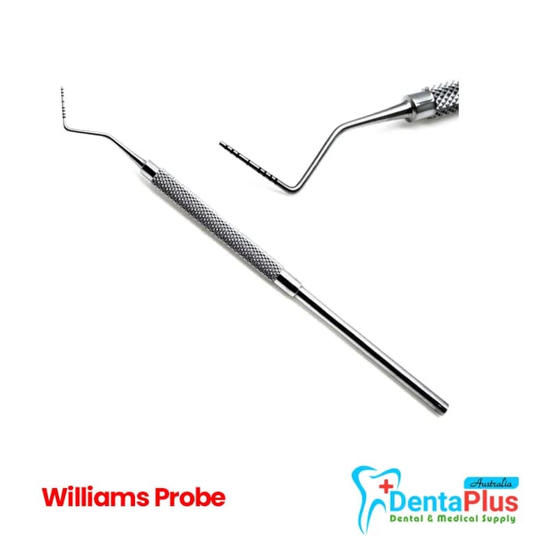 Williams Probe Periodontal Round Handle Dental Instrument